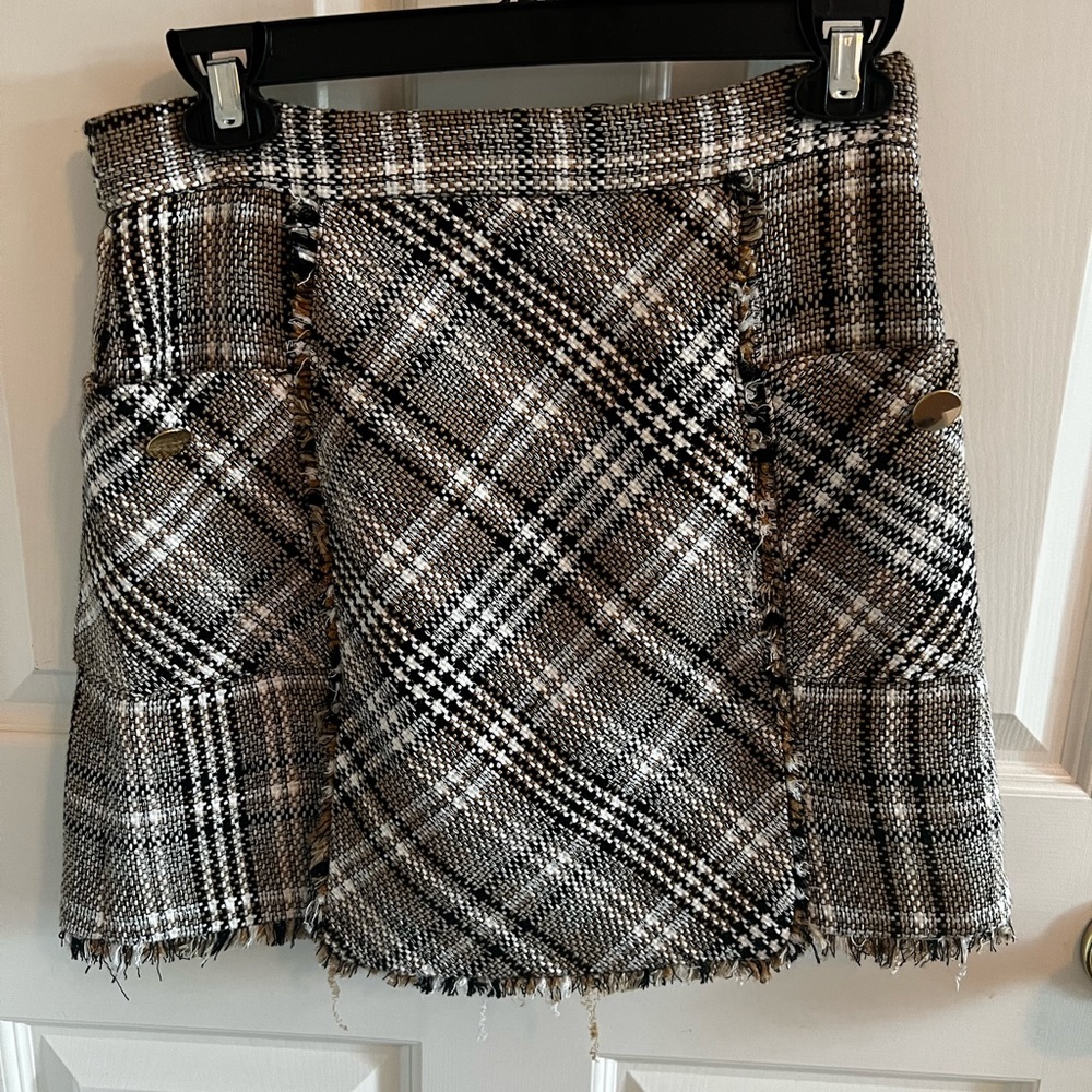 Zara tweed skirt